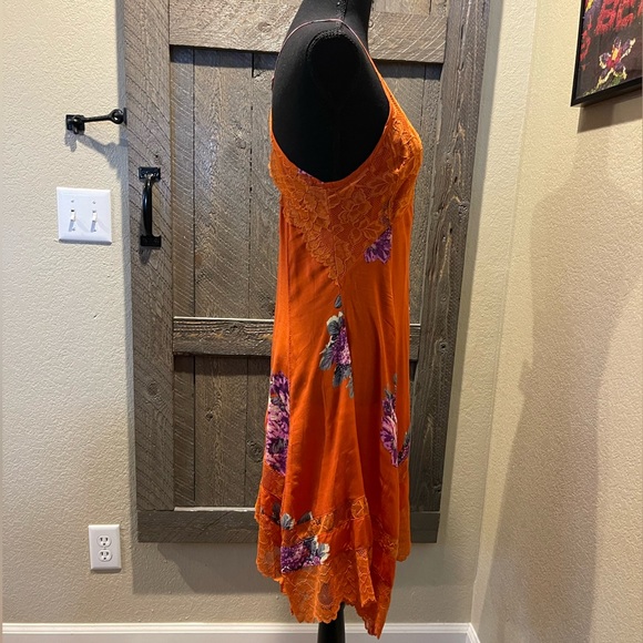 New Free People Table for 2 Trapeze Dress in Multi-combo. XS - Picture 6 of 8